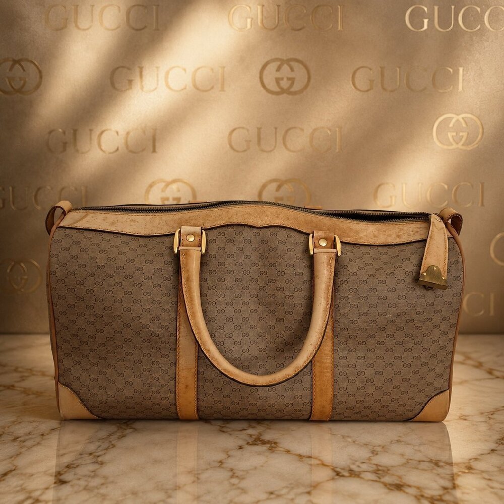 GUCCI Gucci GG Boston Bag Travel